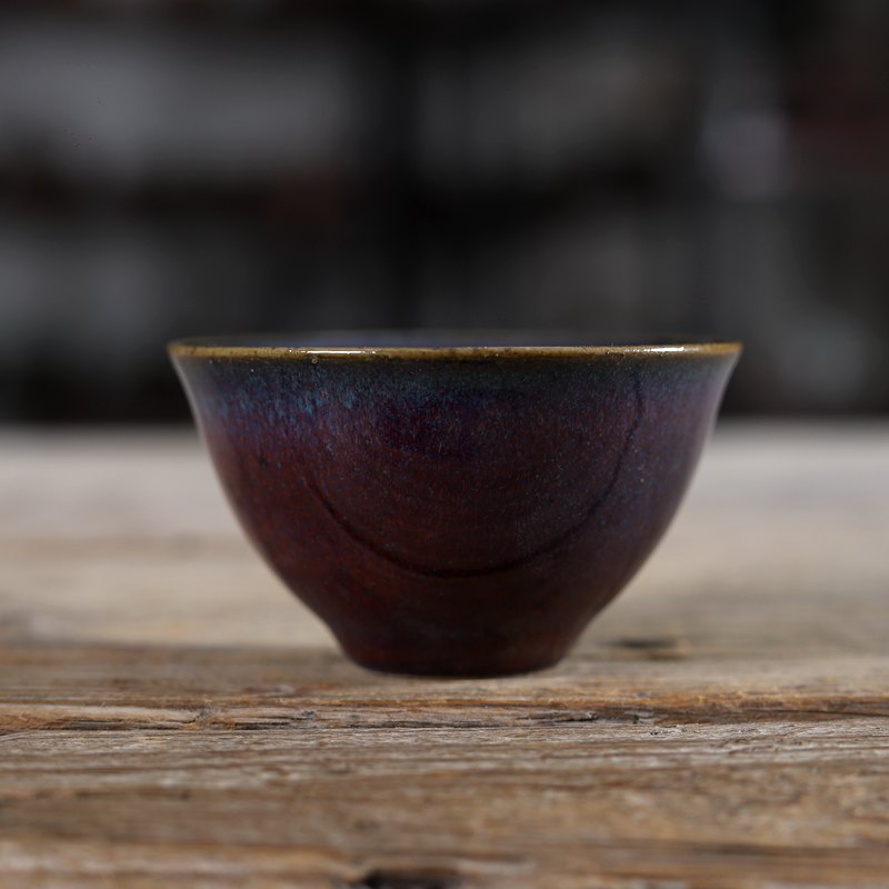 "Jun Yao" Kiln, Fancy Glaze Porcelain, Tea Cup, 60cc