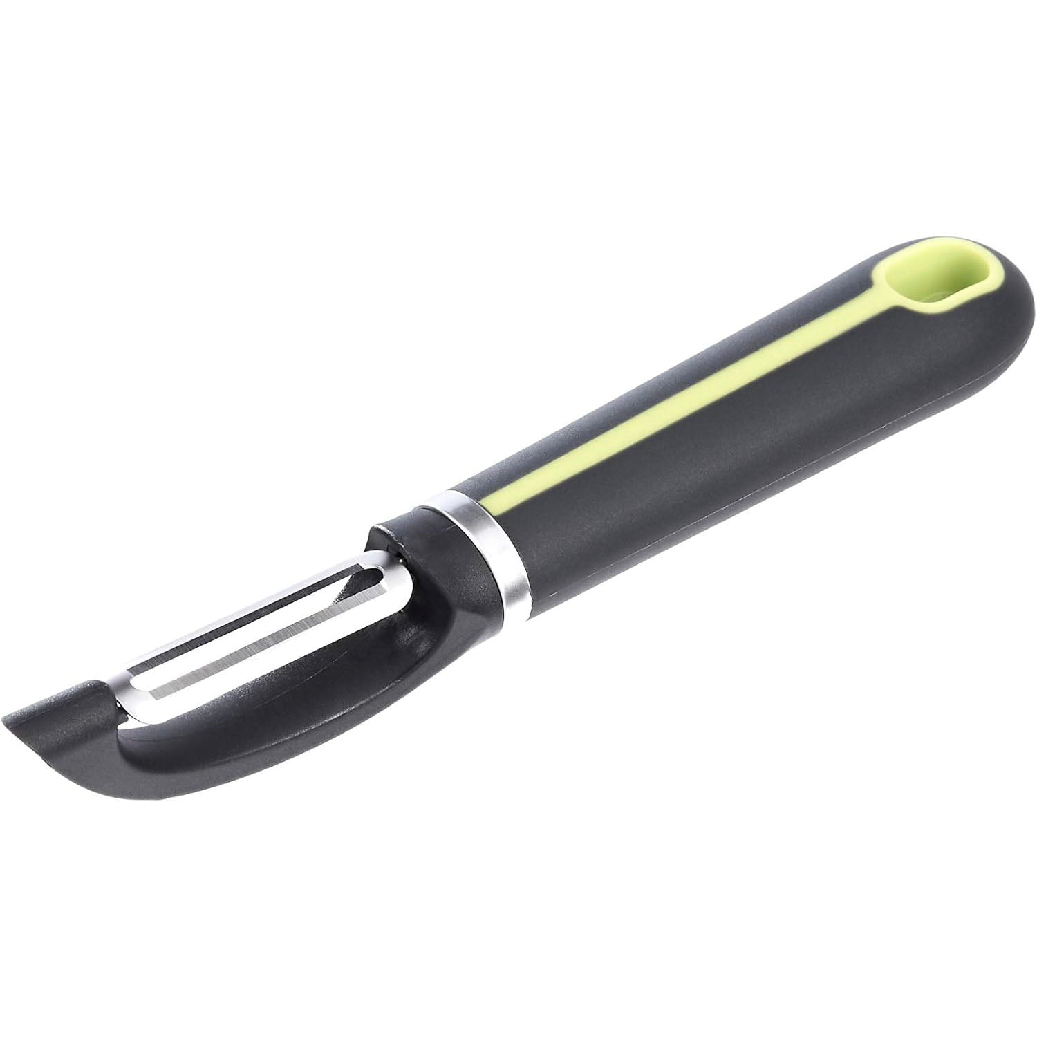 2-Piece Peeler Set, Soft Grip Handle, Grey and Green