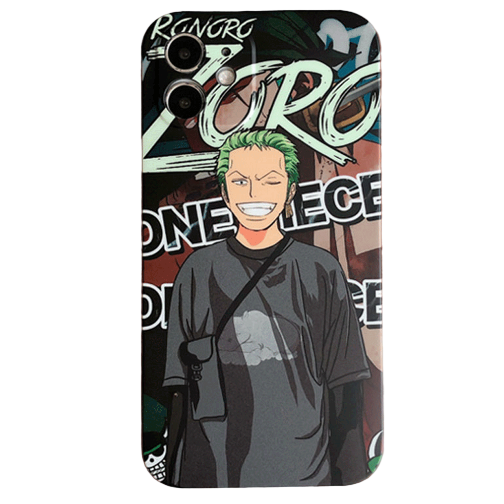 Anime One Piece Zoro Soft TPU Silicone Phone Case