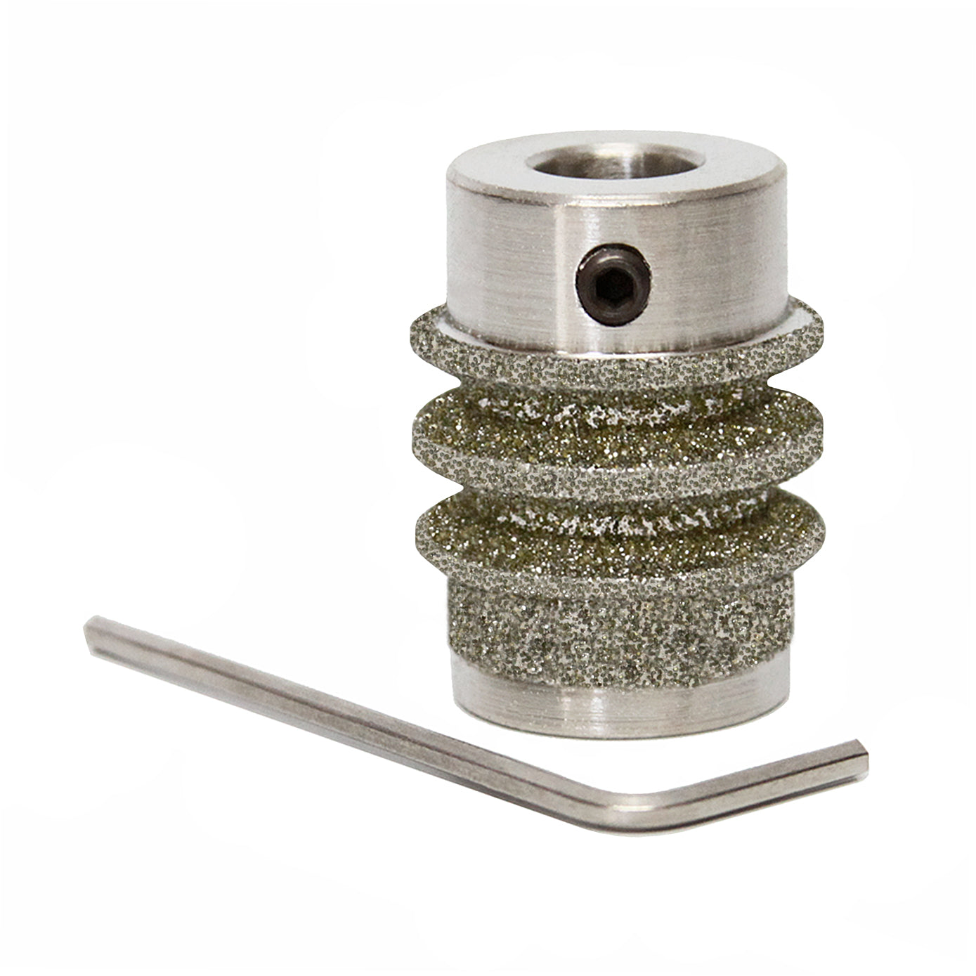 Ripple glass grinder bit