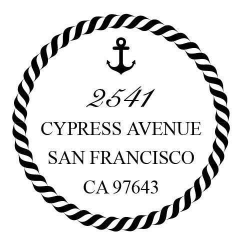 Address Embosser - Nautical