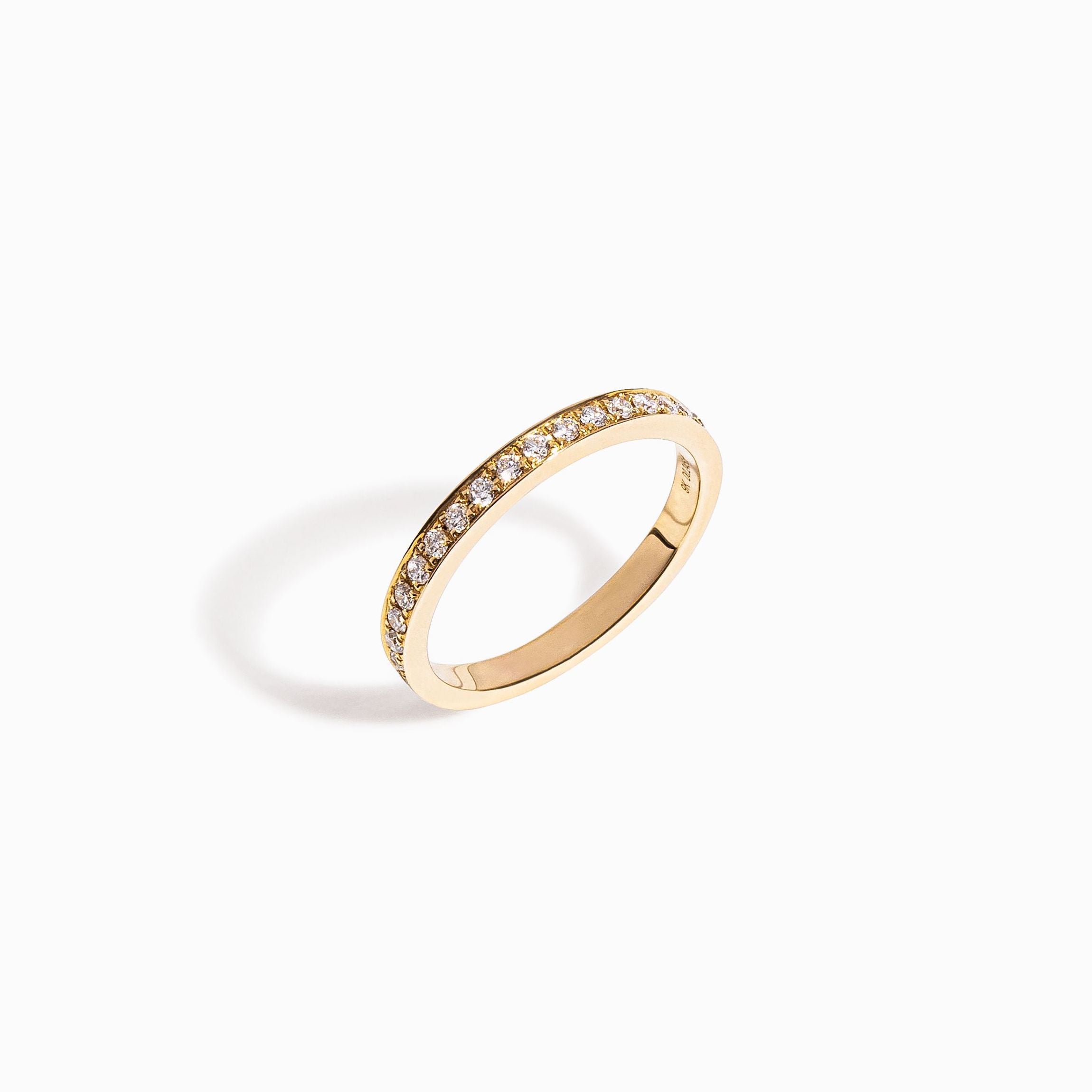 Classic Diamond Ring / 9K and 18K Solid Gold