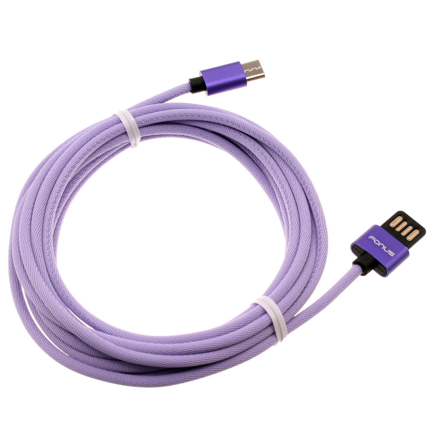 10ft USB-C Cable, Fast Charger Extra Long Purple - ACA93