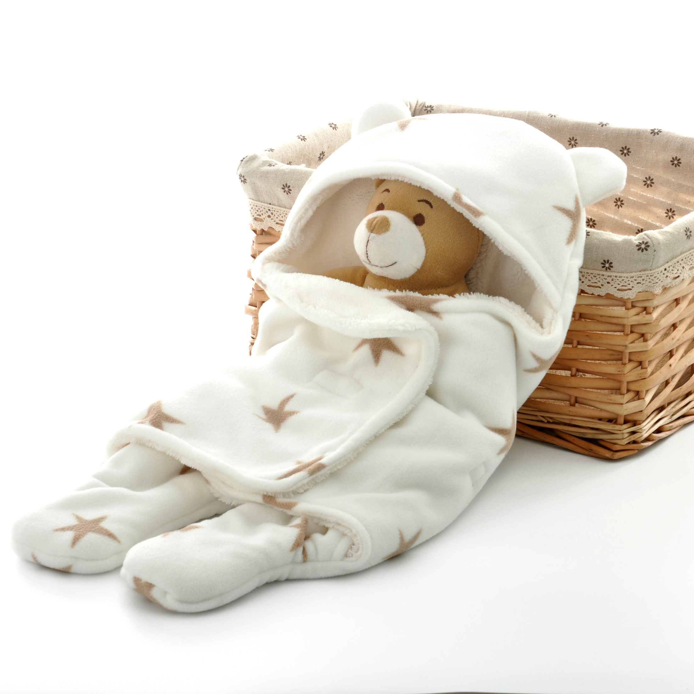 Baby Swaddle Blanket Separated Legs  - 0-6 months Unisex - Baby Shower Gift