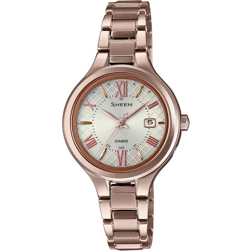 "Casio SHEEN Women's Radio Controlled Model Titanium Series SHW-7000TCG-4AJF"