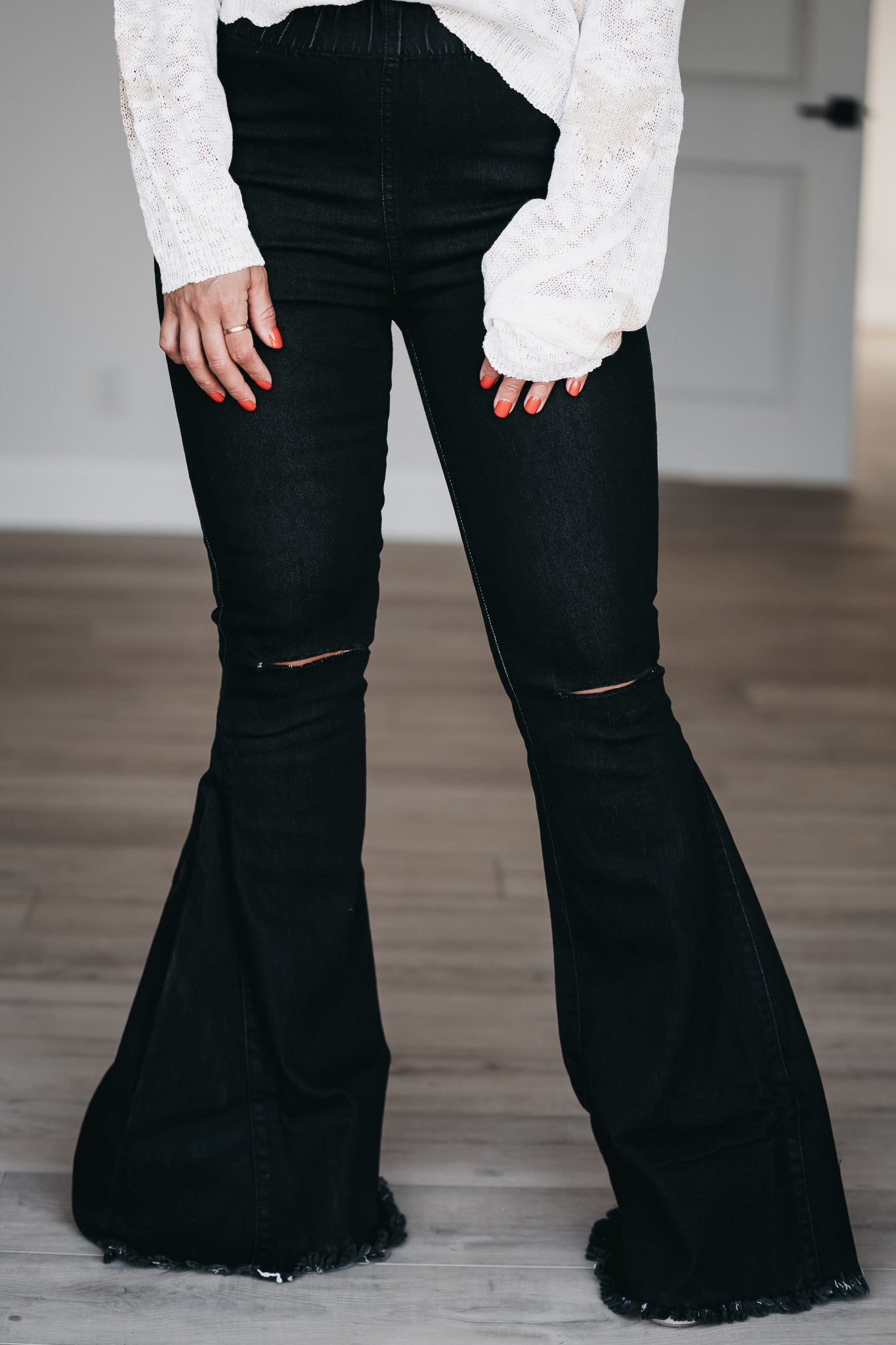 Always In Style Flares Black