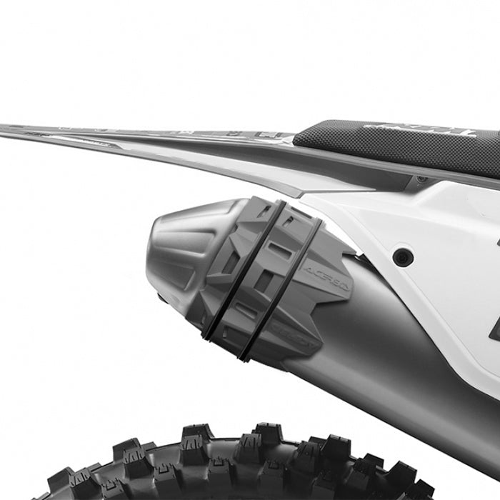 Acerbis Exhaust Shield Black