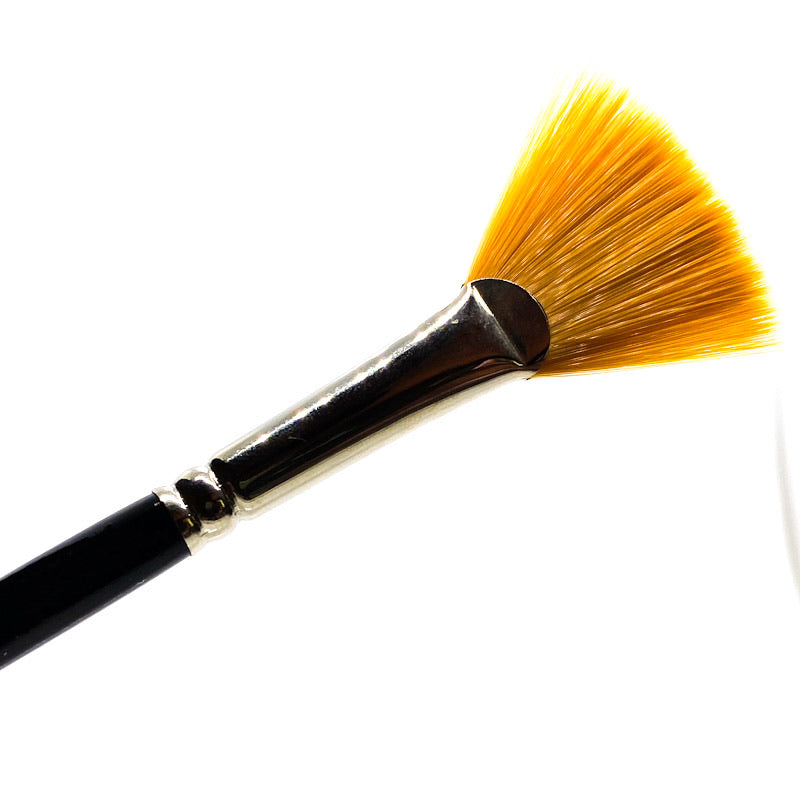 Extra Fine Golden Synthetic (Gold Sable) Fan Professional Watercolour & Oil Painting Brush