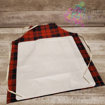 Christmas Buffalo Plaid Apron