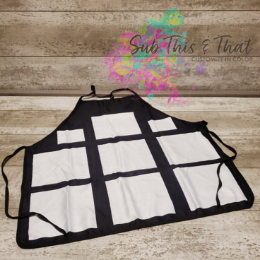 9 Photo Panel Aprons 2 sizes