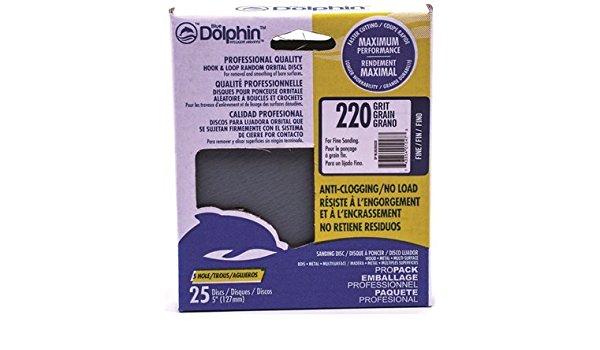 # 220 GRIT X 5 in  SANDING DIS