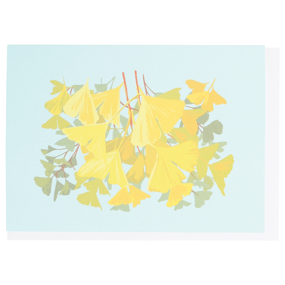 Autumn Ginkgo Note Card