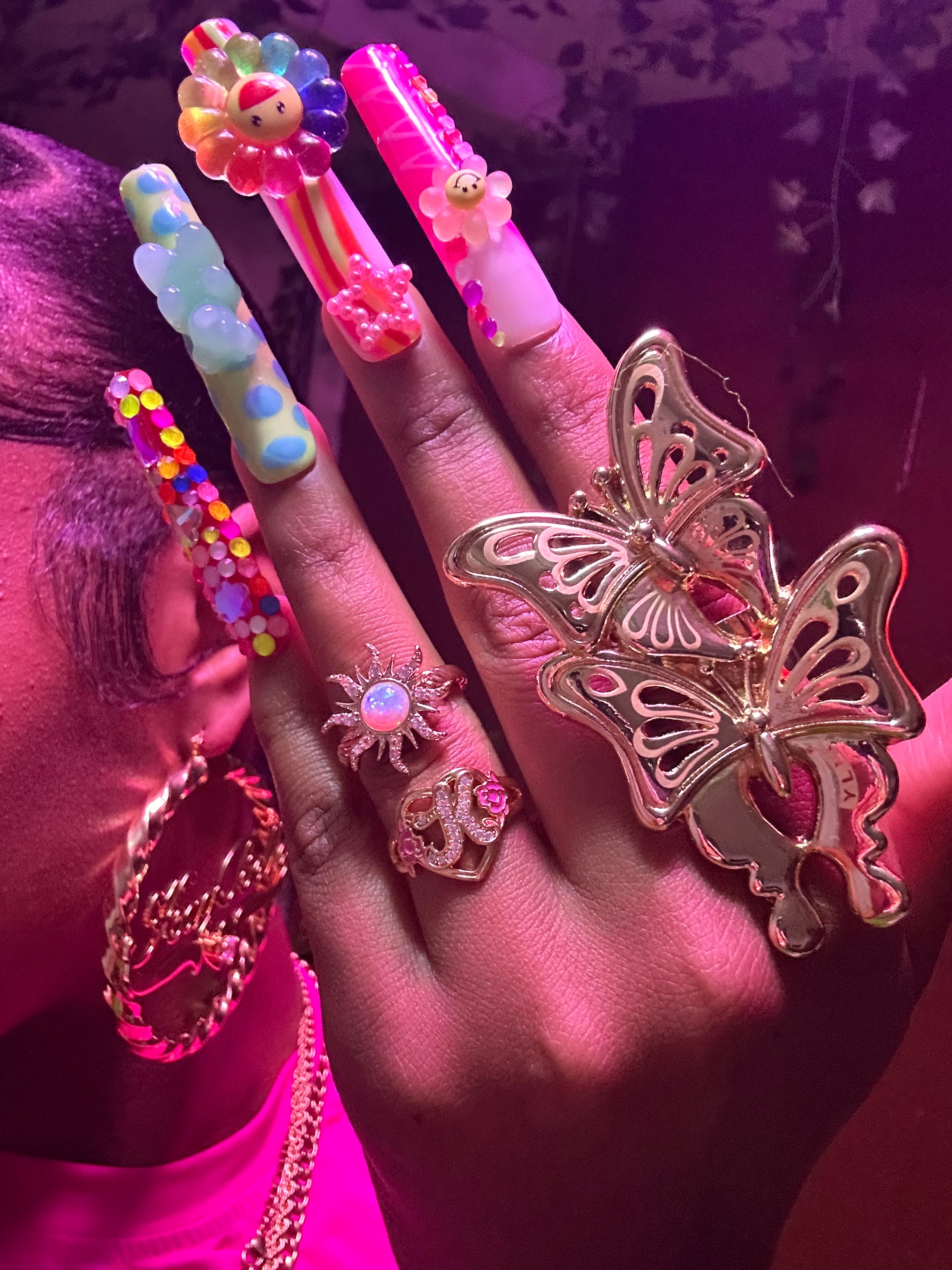 Golden Monarch Jumbo signature ring