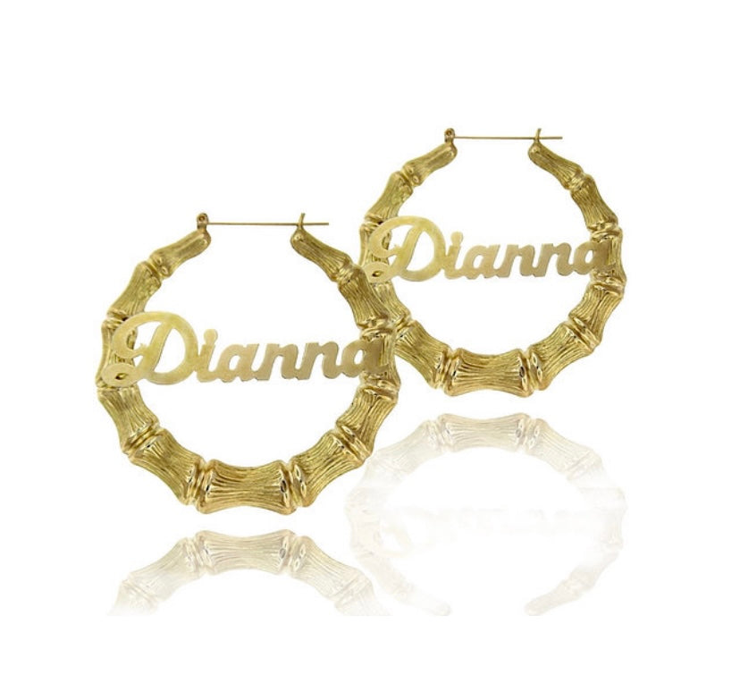 Custom Bamboo HER Hoops