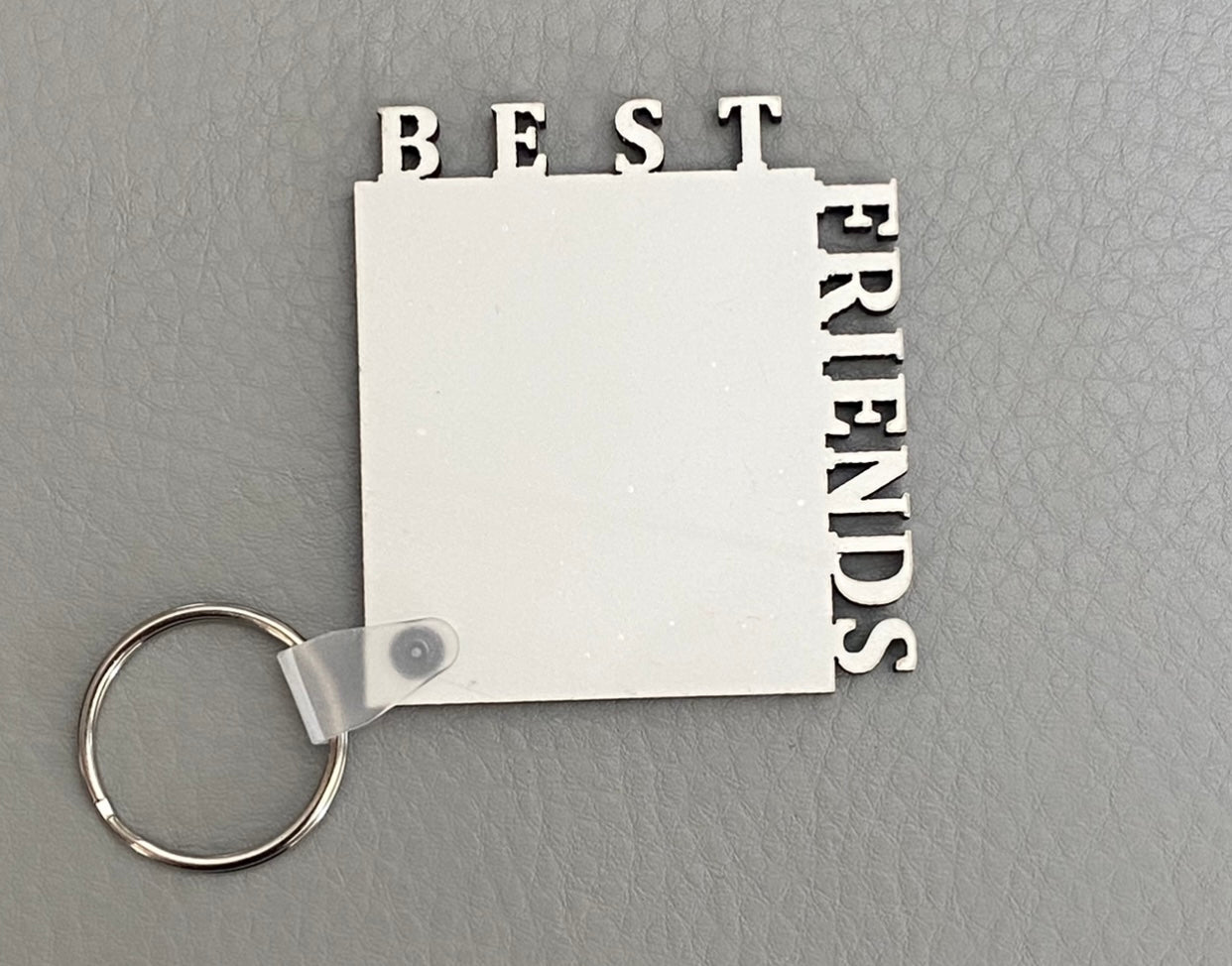 Best Friend MDF Keychains