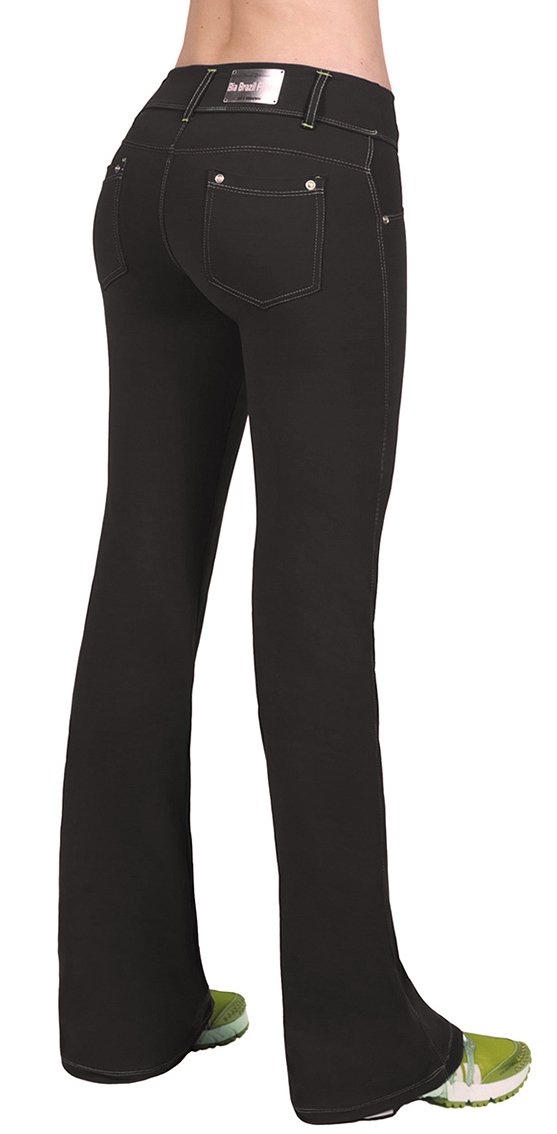 Bia Brazil Activewear Jean Pant PA4034 Black