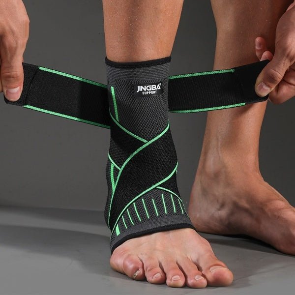 Ankle Support Sleeve With Bandage