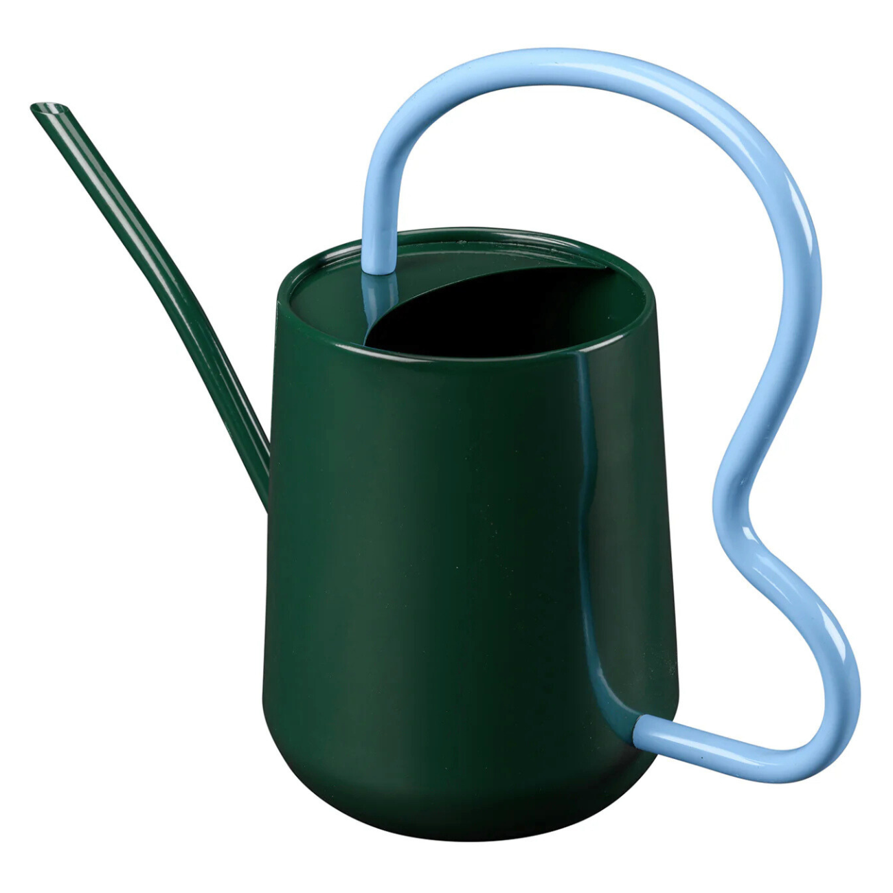 1.2L Scalloped Indoor Watering Can, Heritage Green