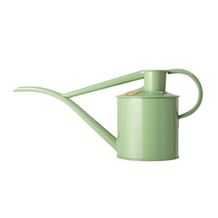 1L 'Fazeley Flow' Metal Indoor Watering Can, Sage