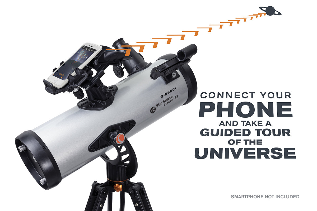 Celestron Starsense Explorer Lt 114az Smartphone App-Enabled Newtonian Reflector Telescope