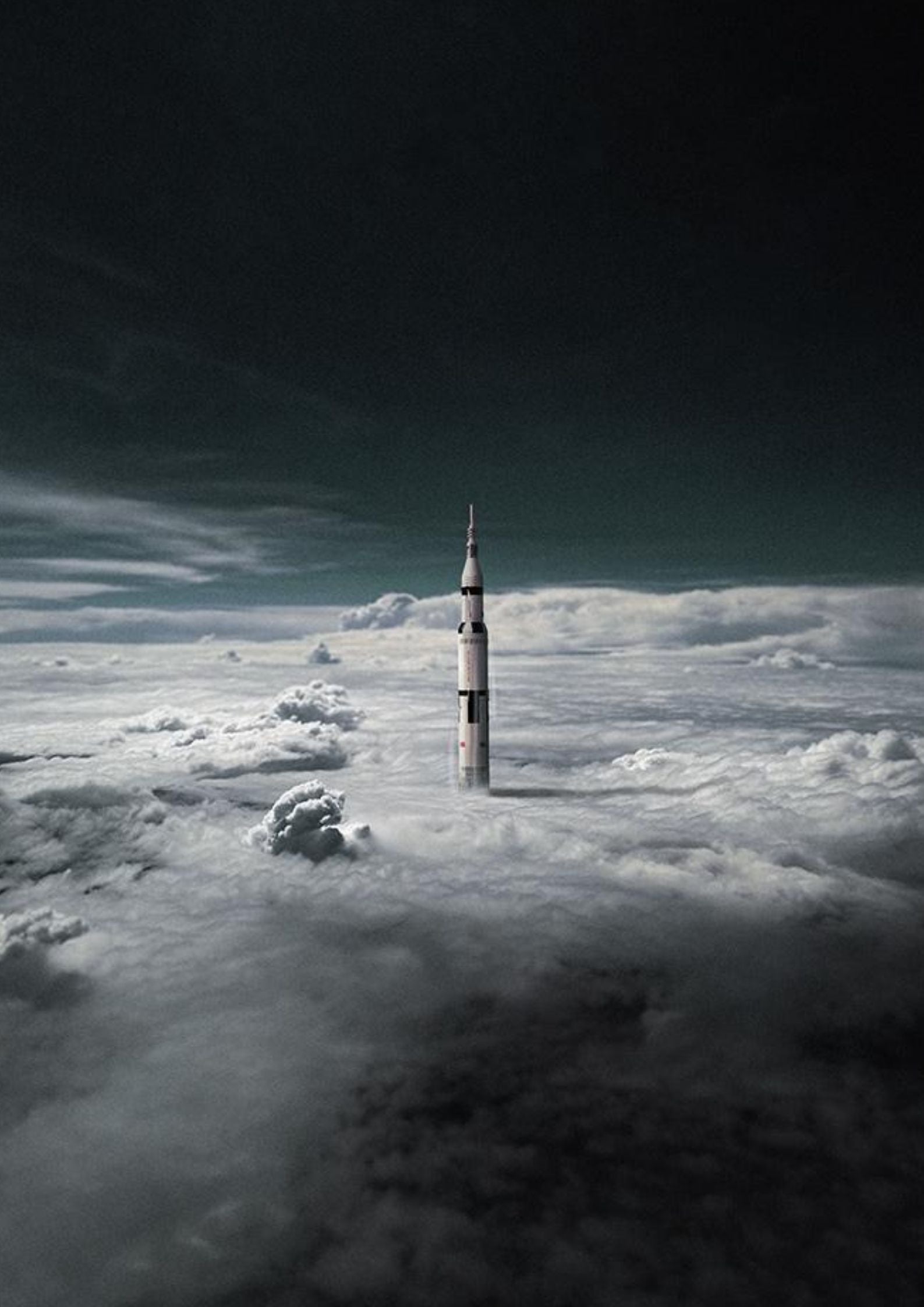 "Apollo through Clouds"