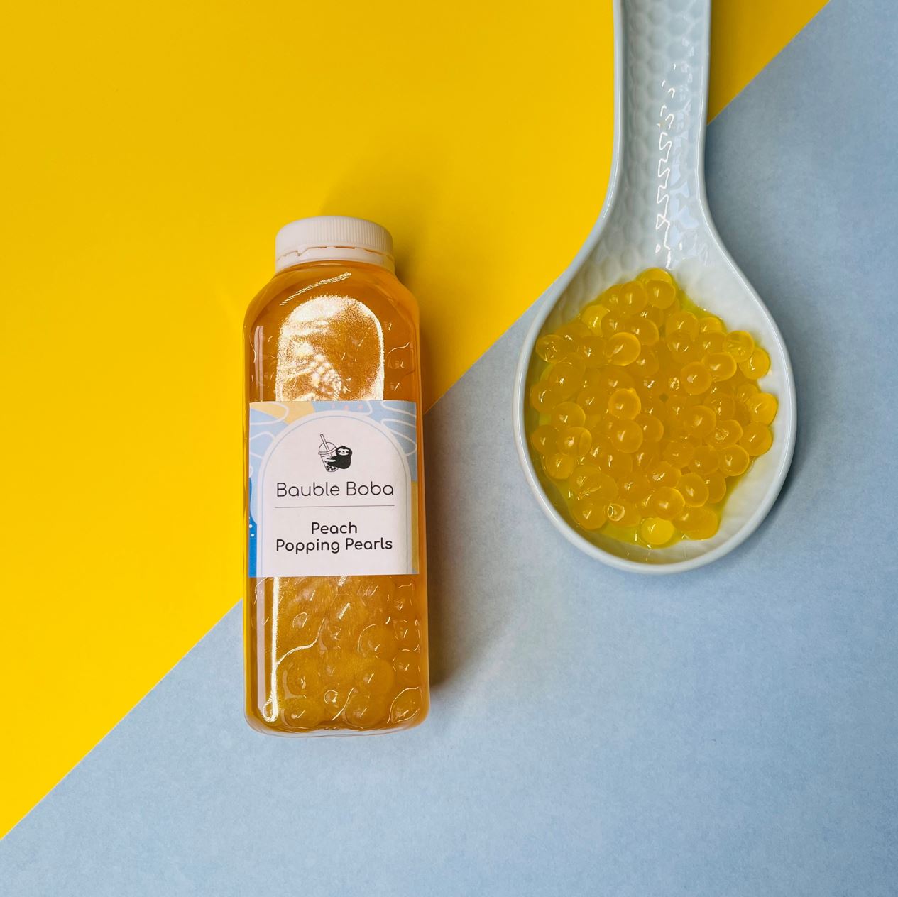 Peach Popping Boba