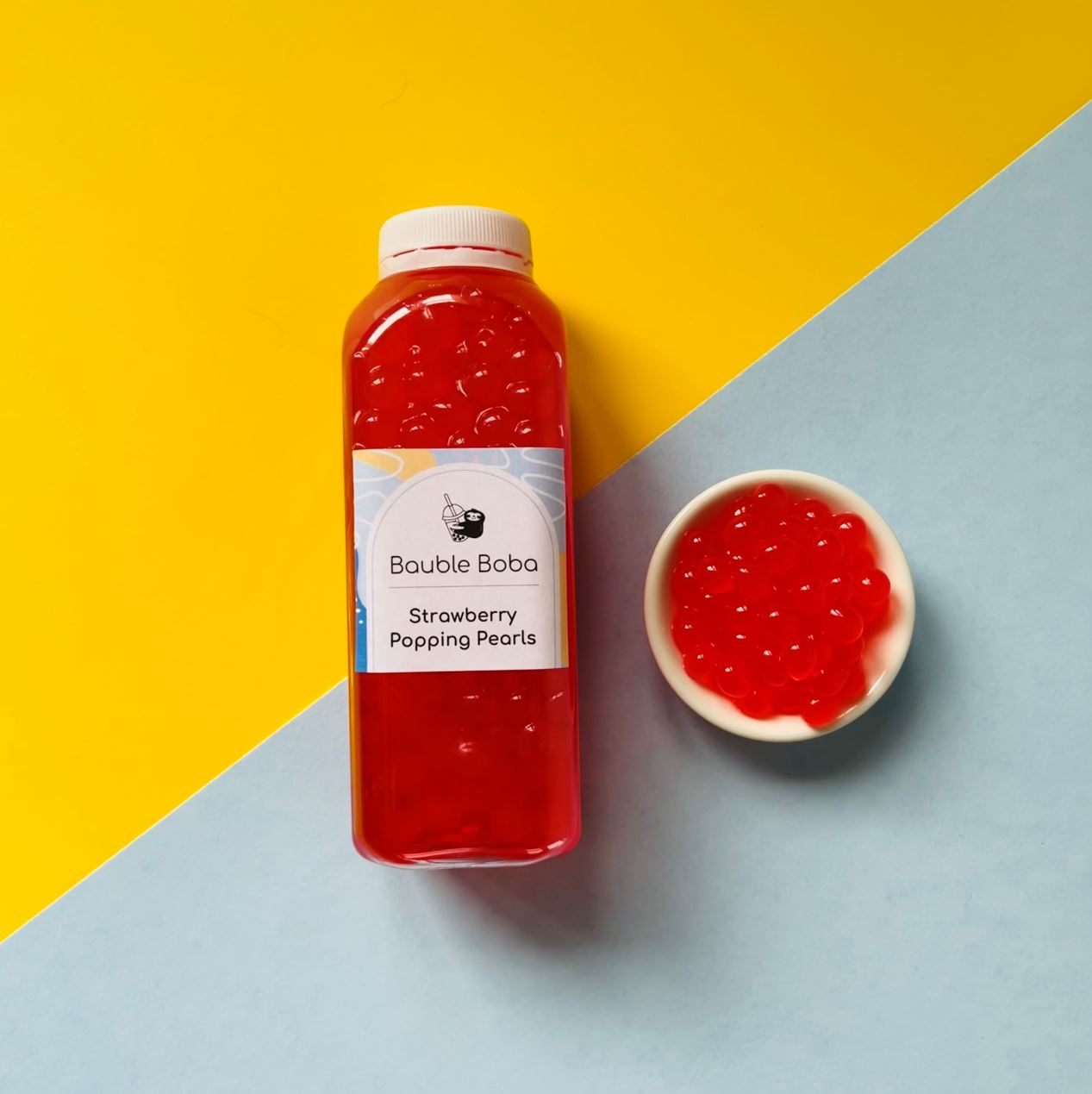 Strawberry Popping Boba