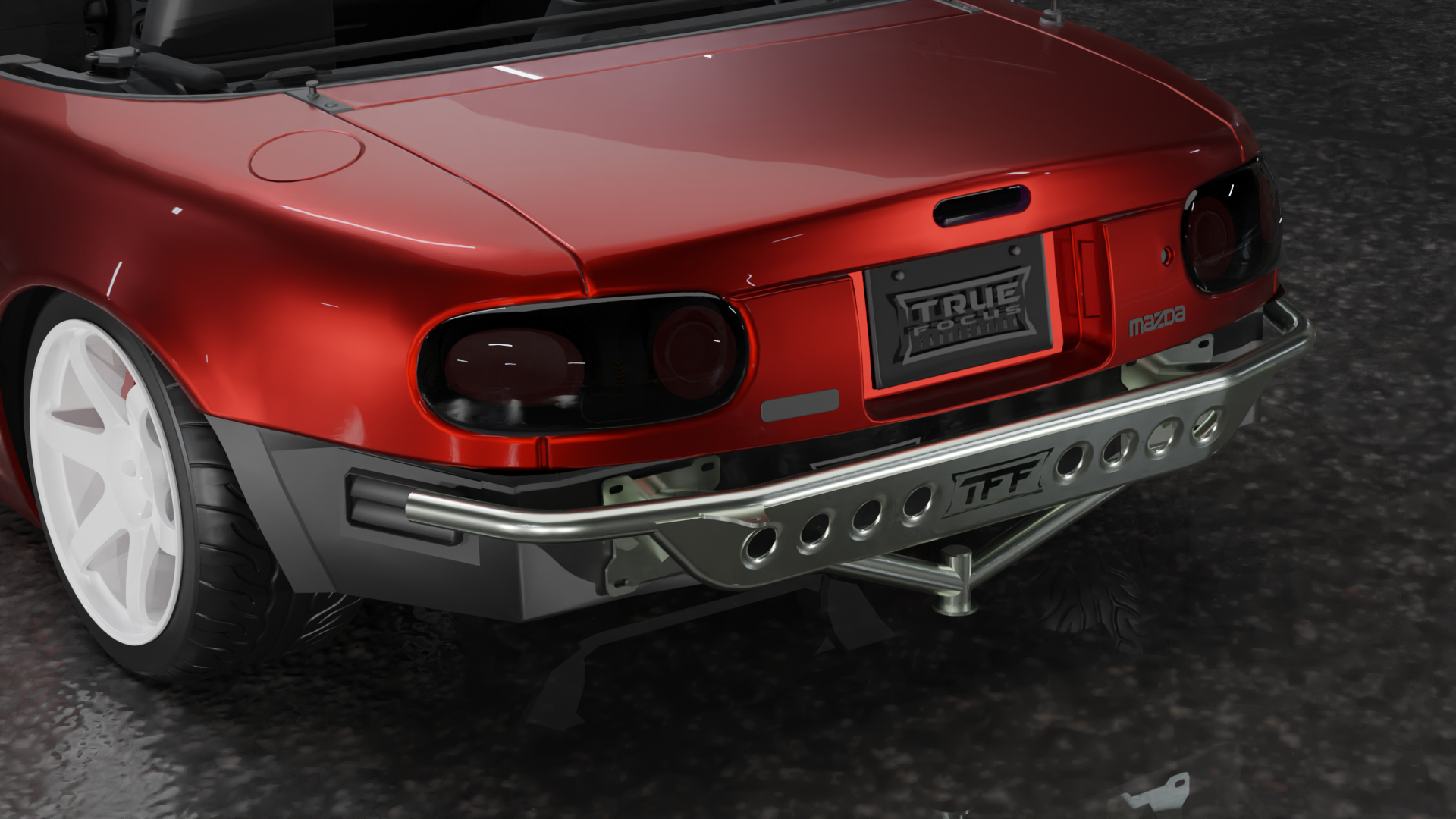 Mazda Miata (NA) - Street Shark Rear Bash Bar