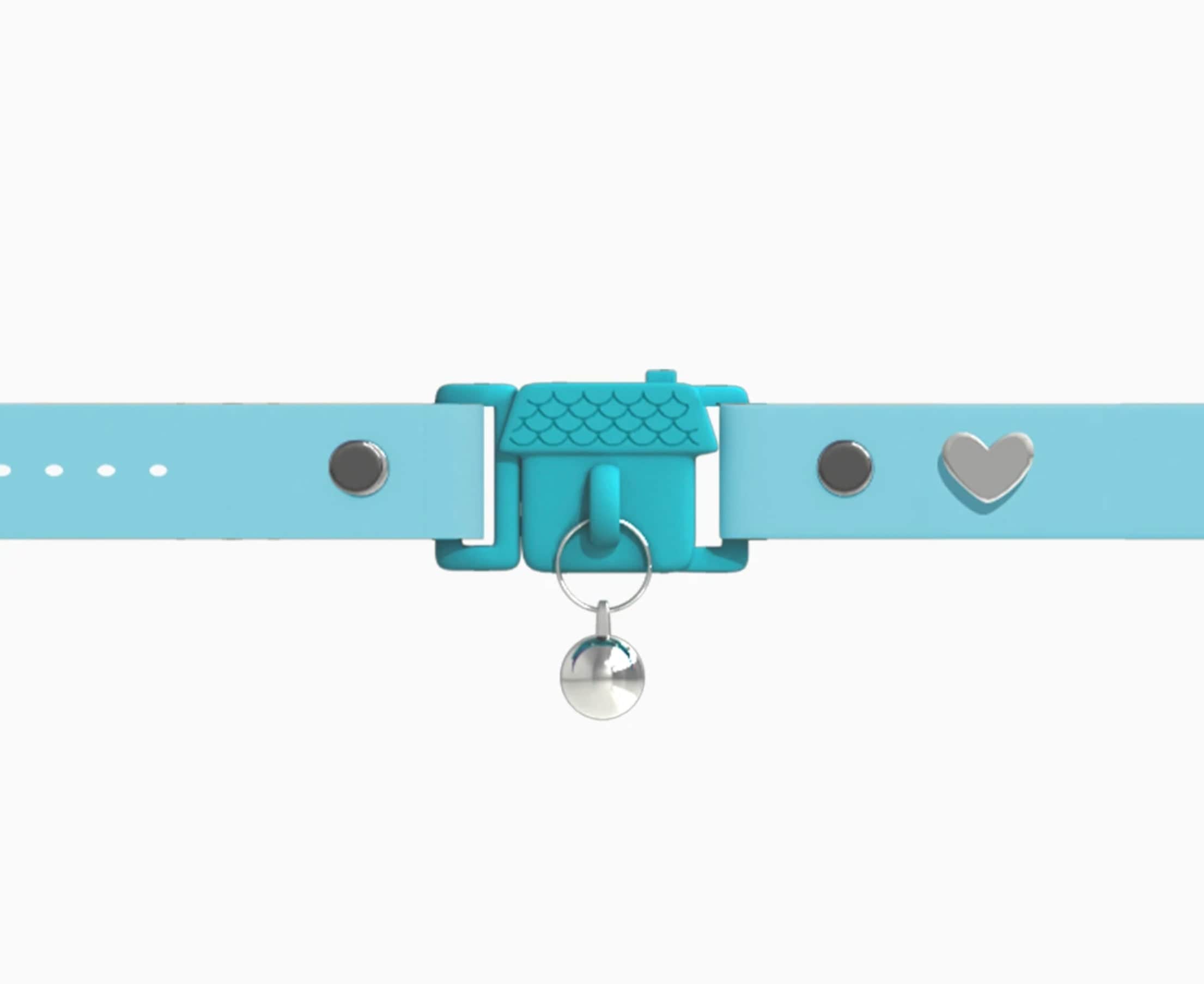 Kittyrama Aqua Safety Breakaway Silicone Cat Collar