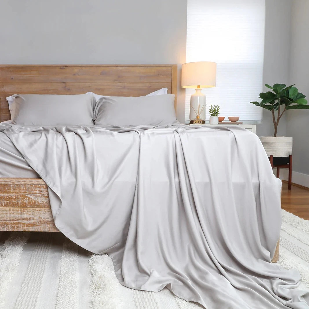 Silver Bamboo Sheet Set