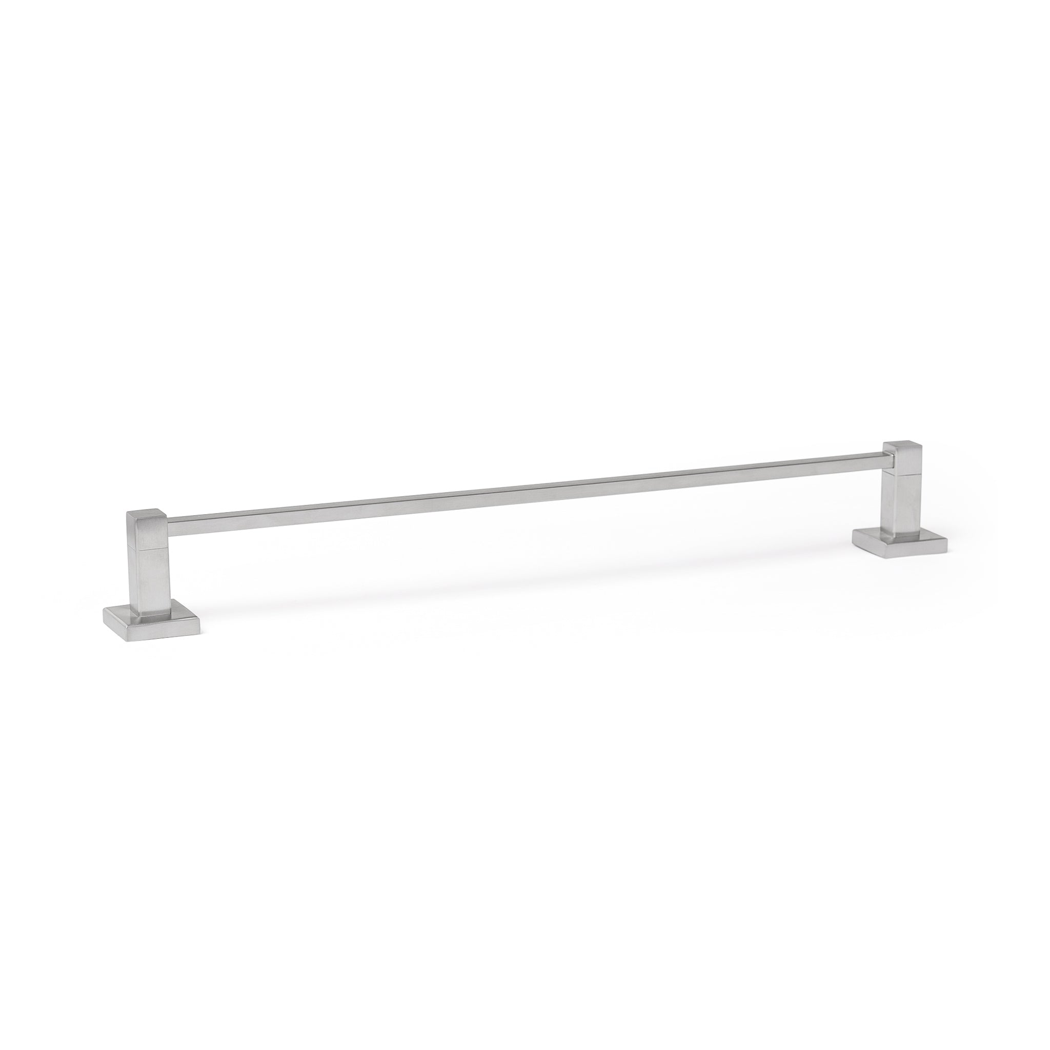 Amy Towel Holder - Satin Silver