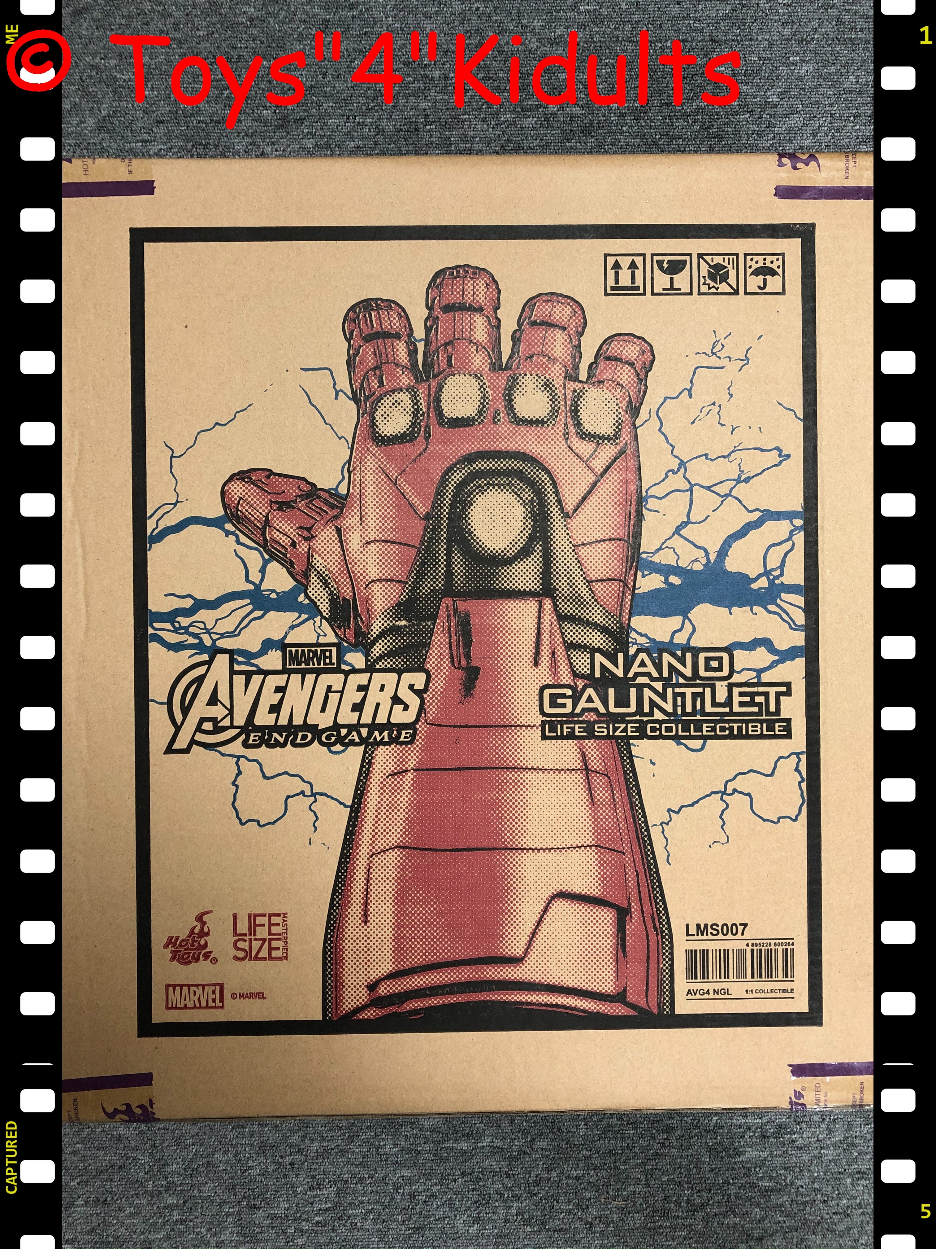 Hottoys Hot Toys 1/1 Scale LMS007 LMS 007 Avengers Endgame Nano Gauntlet Action Figure NEW