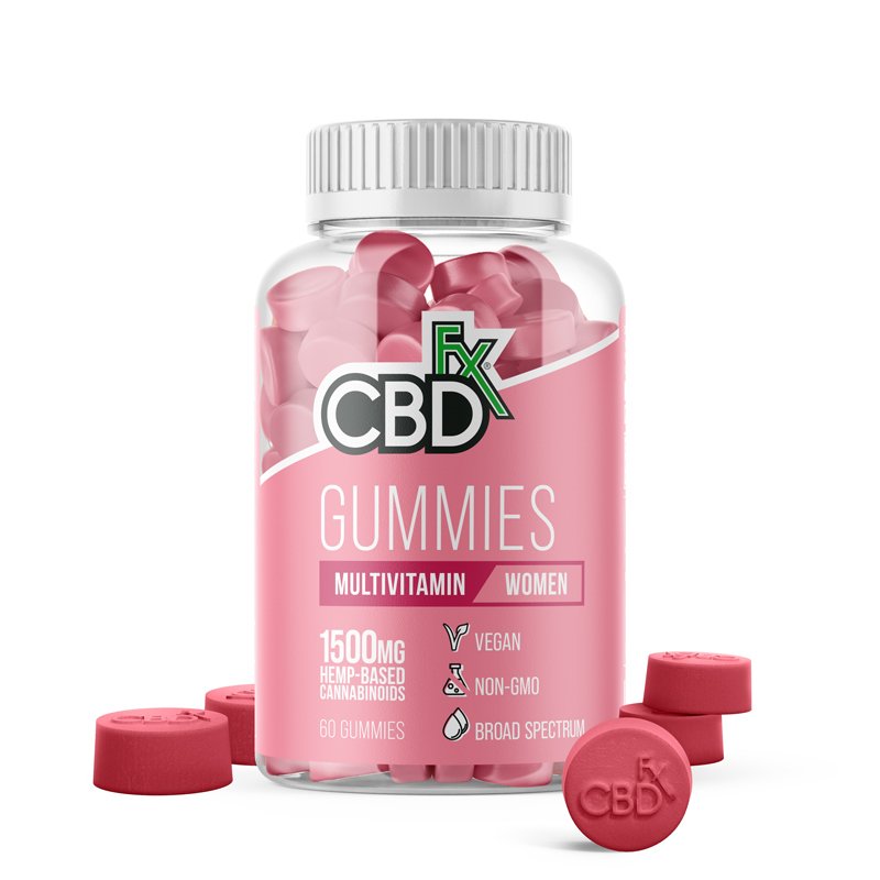 CBDfx Multivitamin CBD Gummies - Women