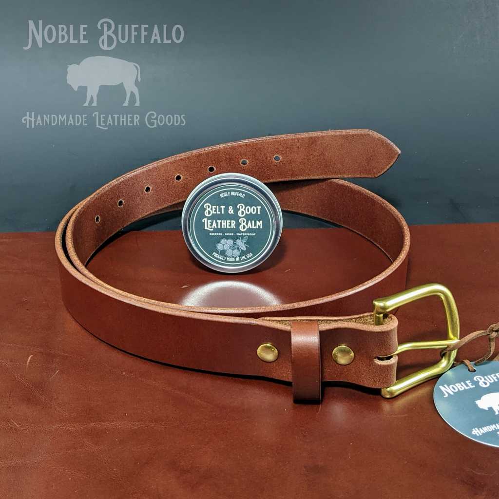 Cocobolo - Classic English Bridle Leather Belt