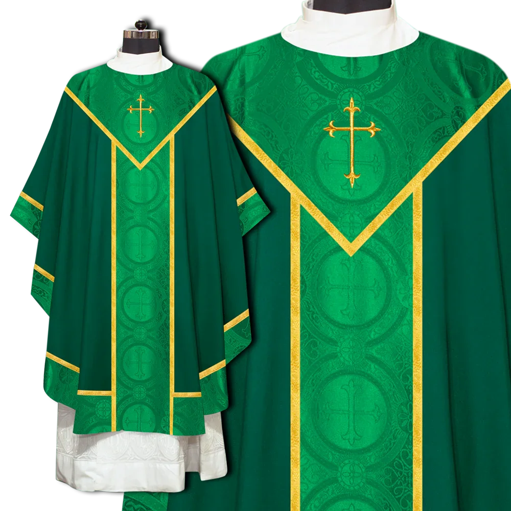 Adorned Gothic Chasuble Vestment