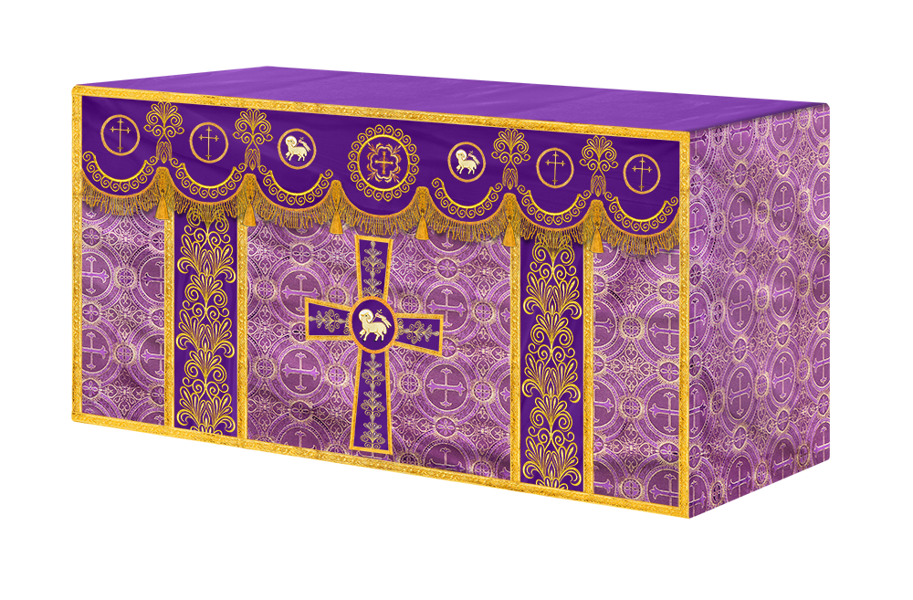 Altar Cloth with Liturgical Motif