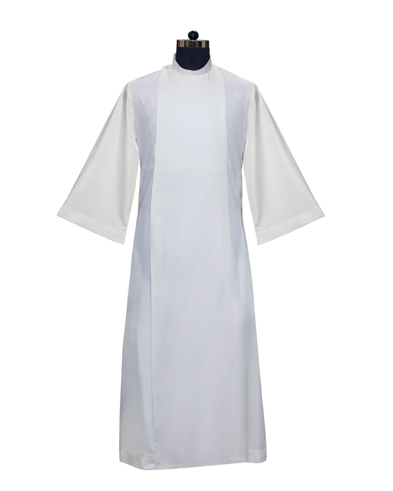 Alb with Button Closure