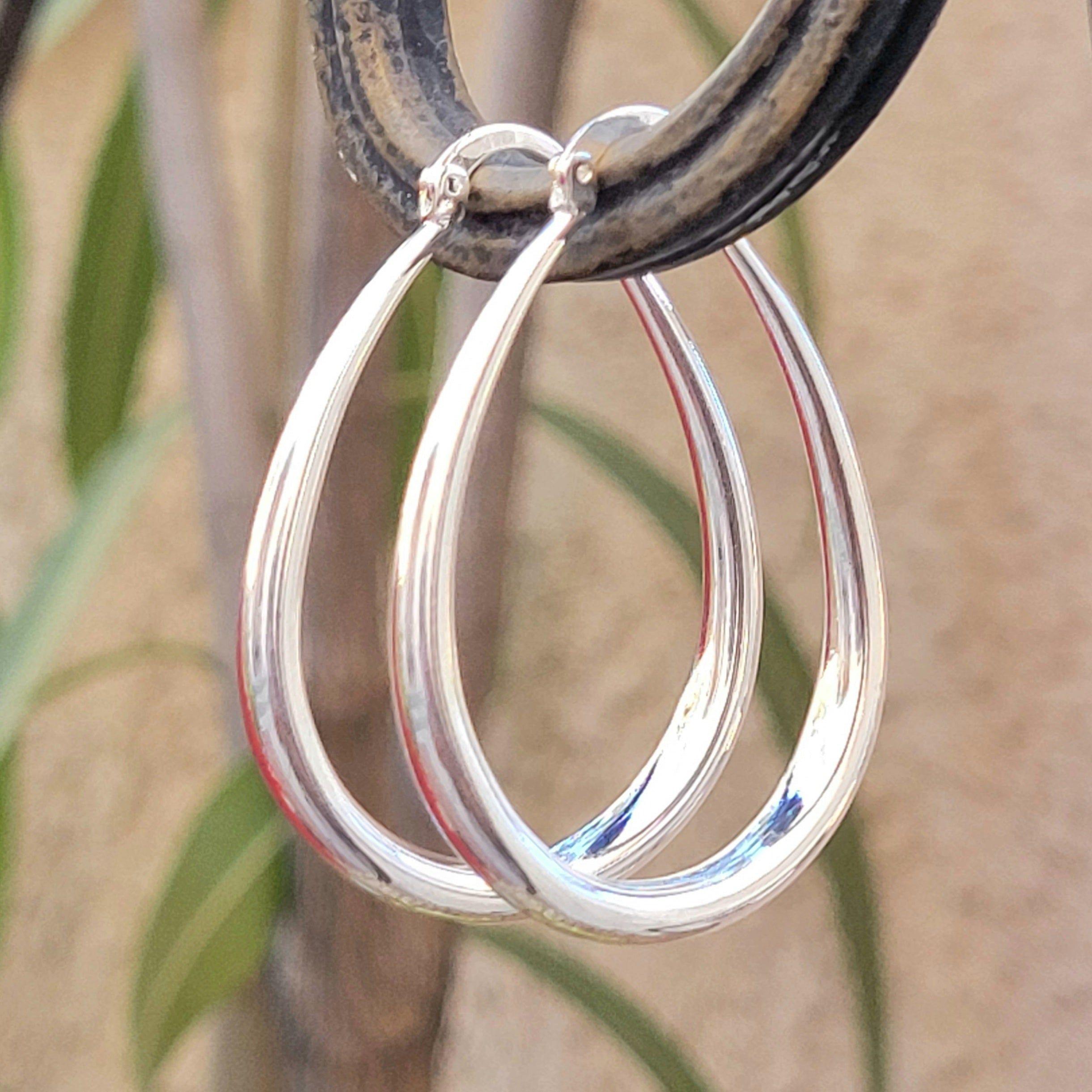 Sterling Silver Hoop Earrings