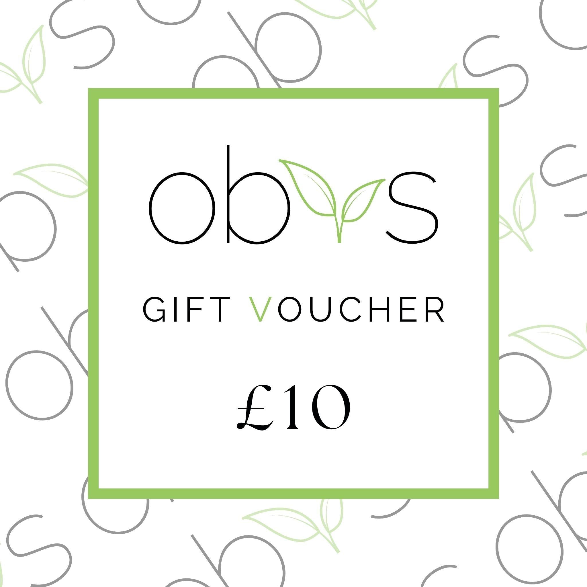 Obvs Skincare Gift Voucher