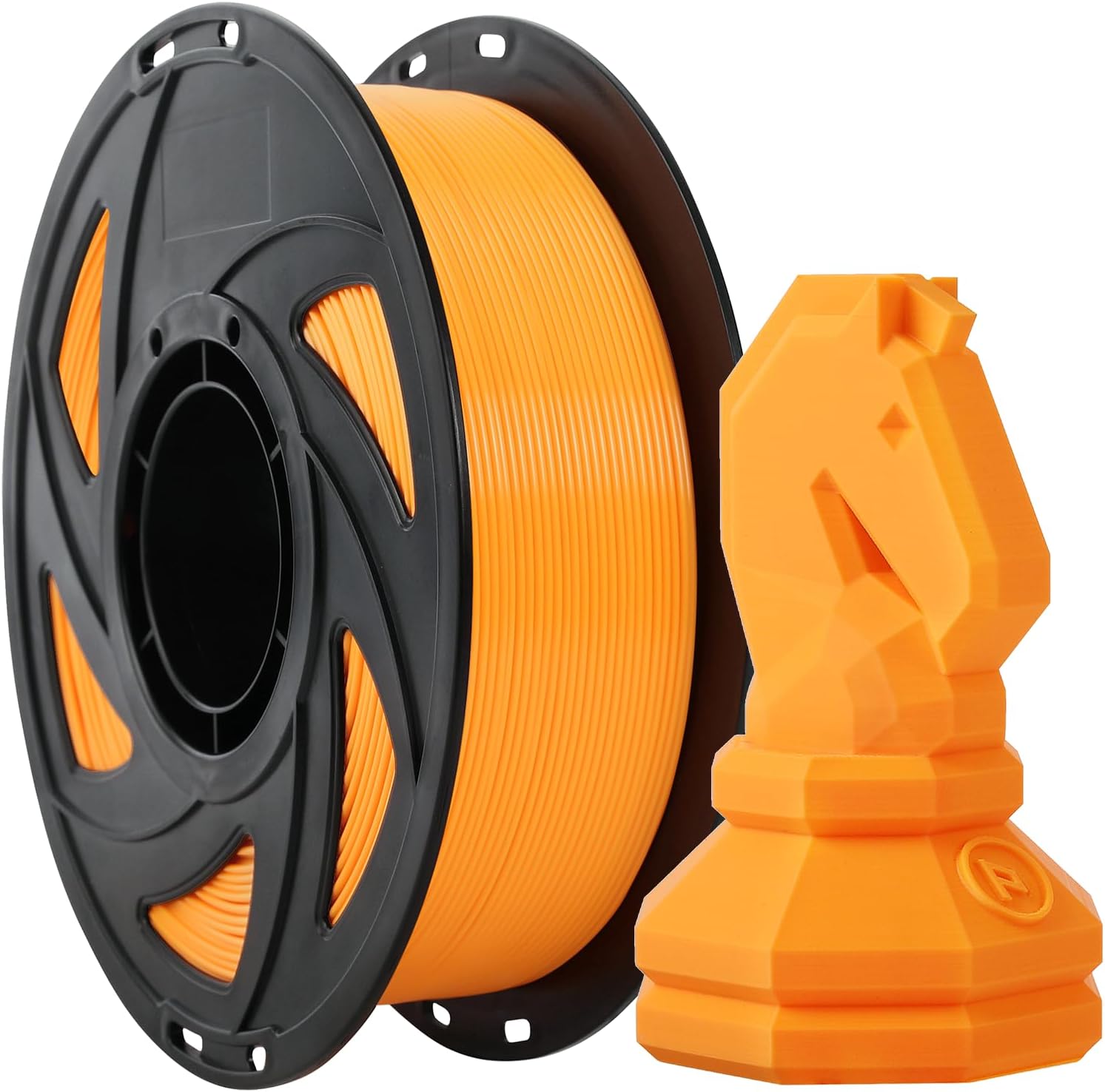 1.75mm 3D Printer Filament PLA - Orange 1KG