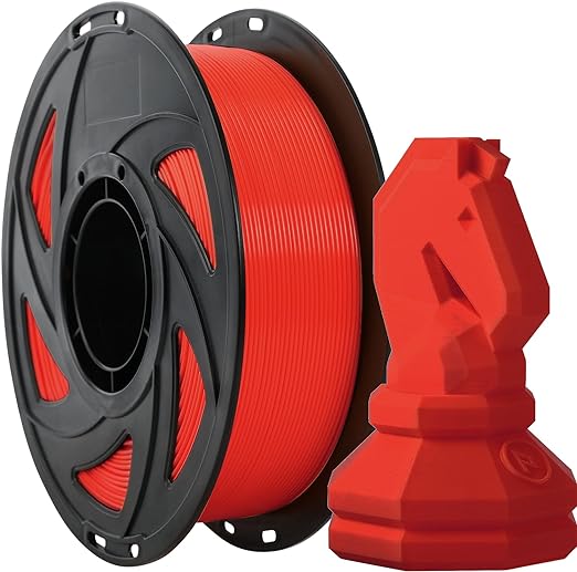 1.75mm 3D Printer Filament PLA - Red 1KG