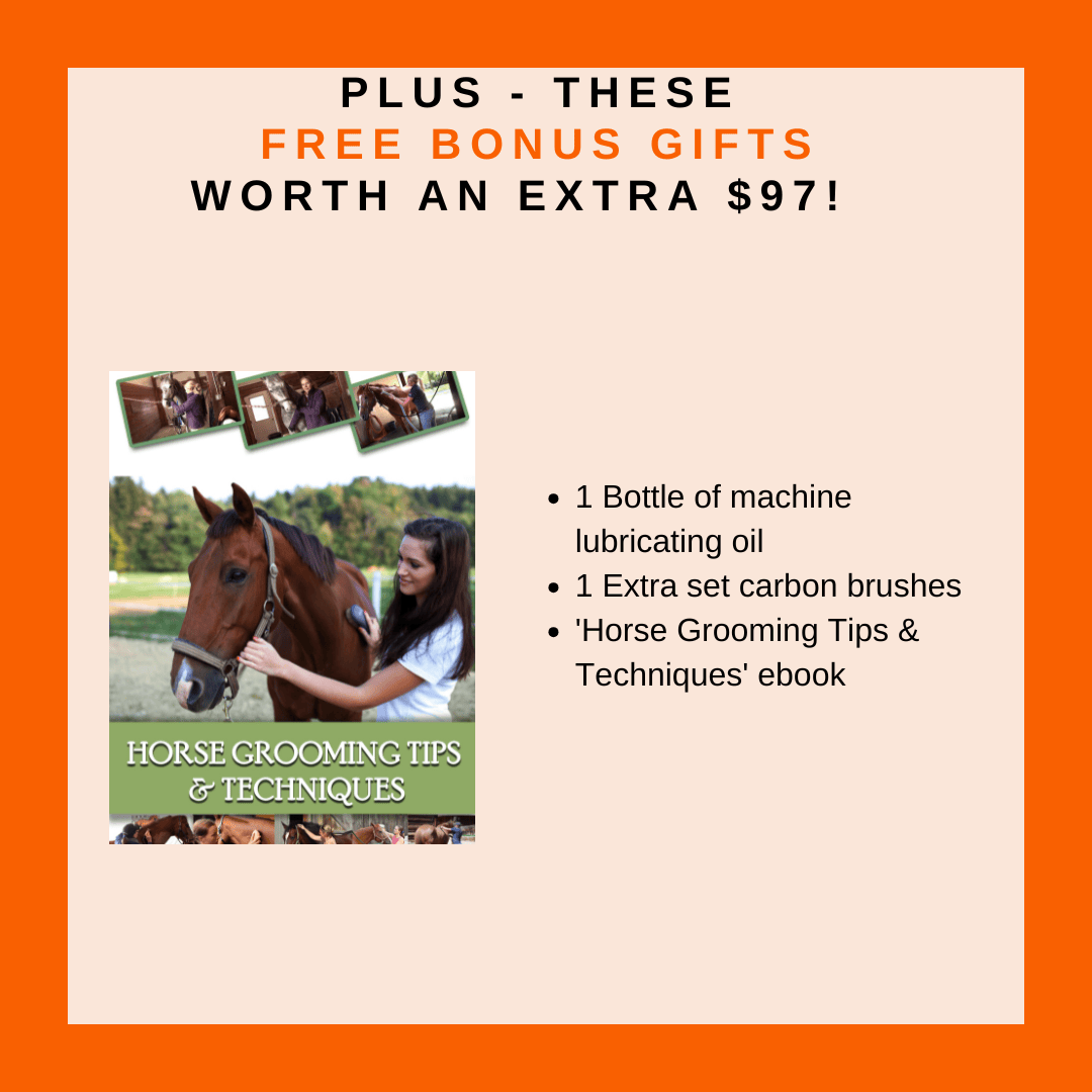 Pro Electric Horse Clippers - 350W Grooming Shears Adjustable Speed for Trimming & Clipping