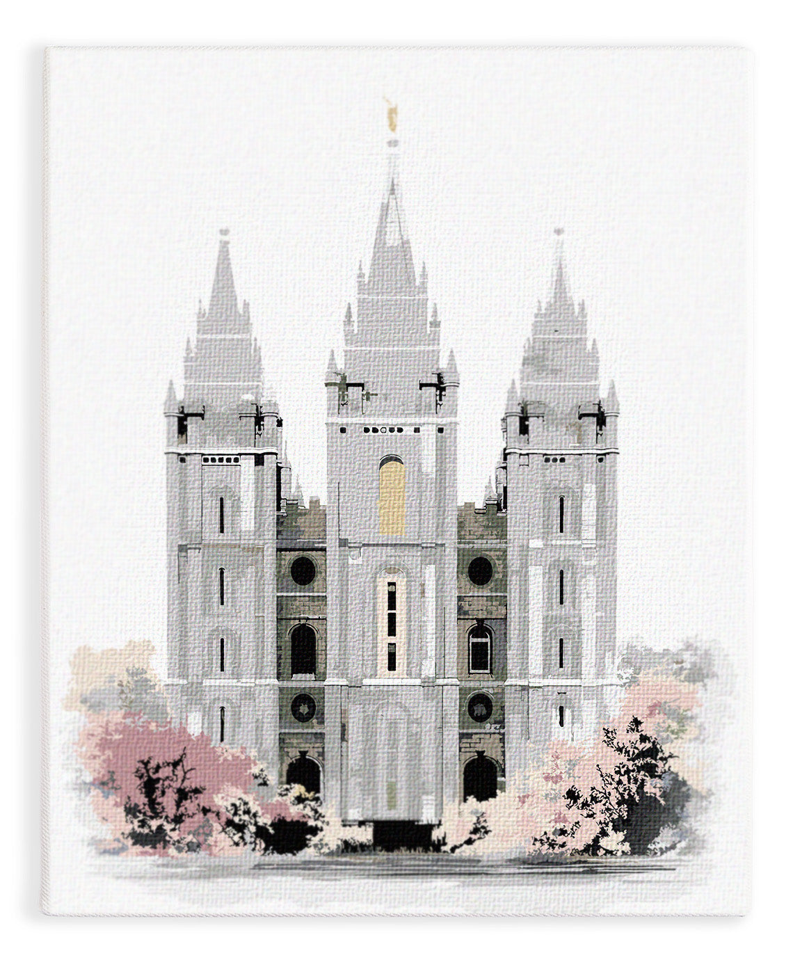 Celestial - Salt Lake City Utah Temple | Paint By Numbers Kit