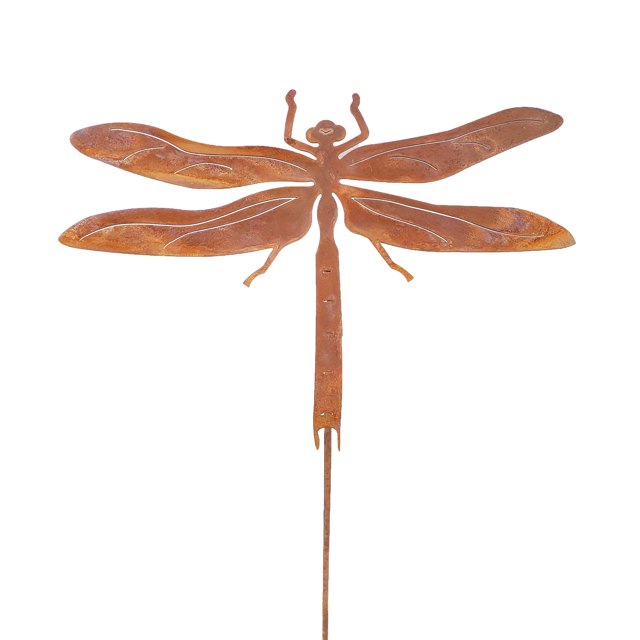 Amberwing Dragonfly Yard Stake
