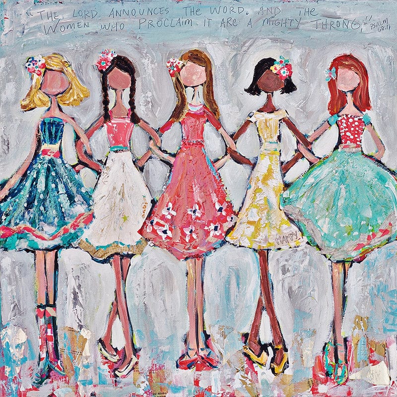 A Mighty Throng Print