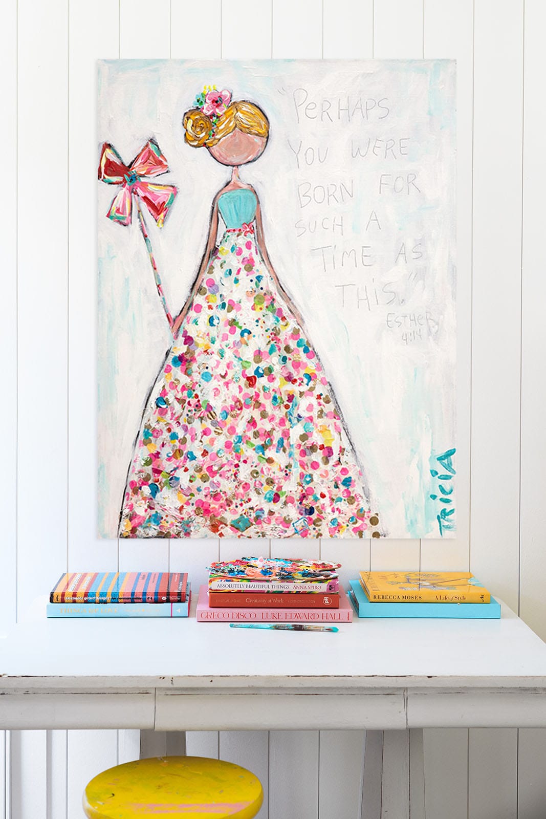 Confetti Esther Blonde Giclee