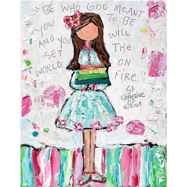 Be Who God Meant You to Be Print