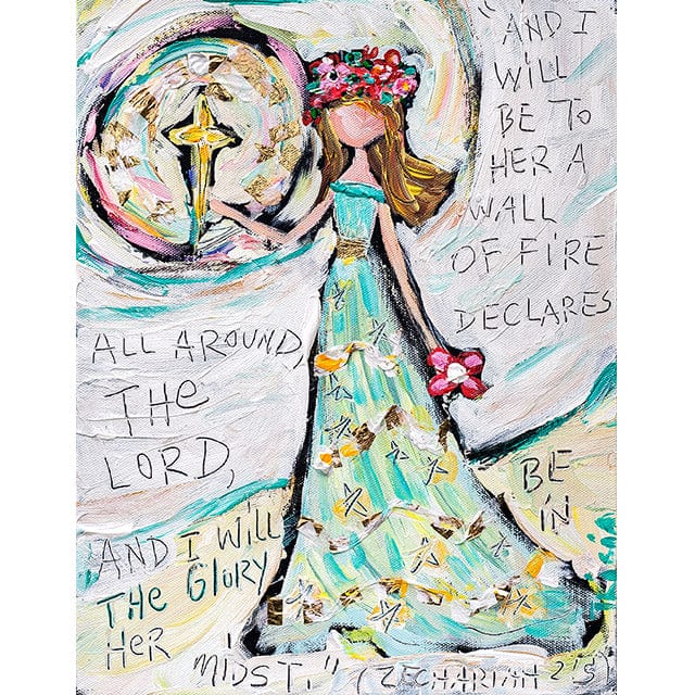 And I will be the Glory in her Midst Print