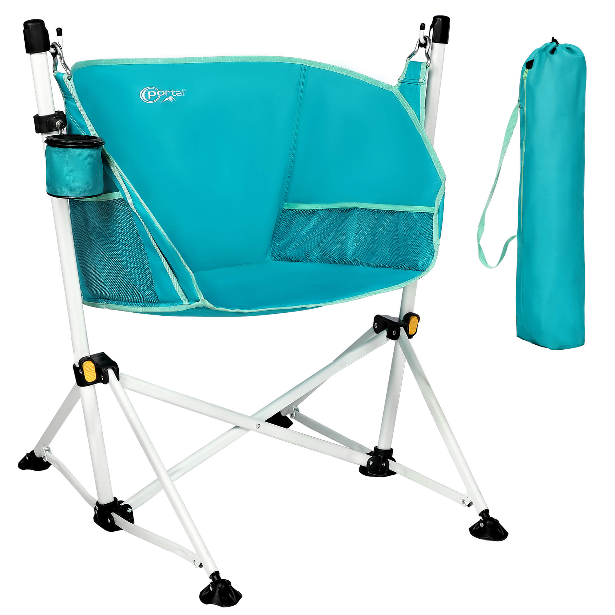 Portal Outdoors Swinging Hammock Chair With Stand