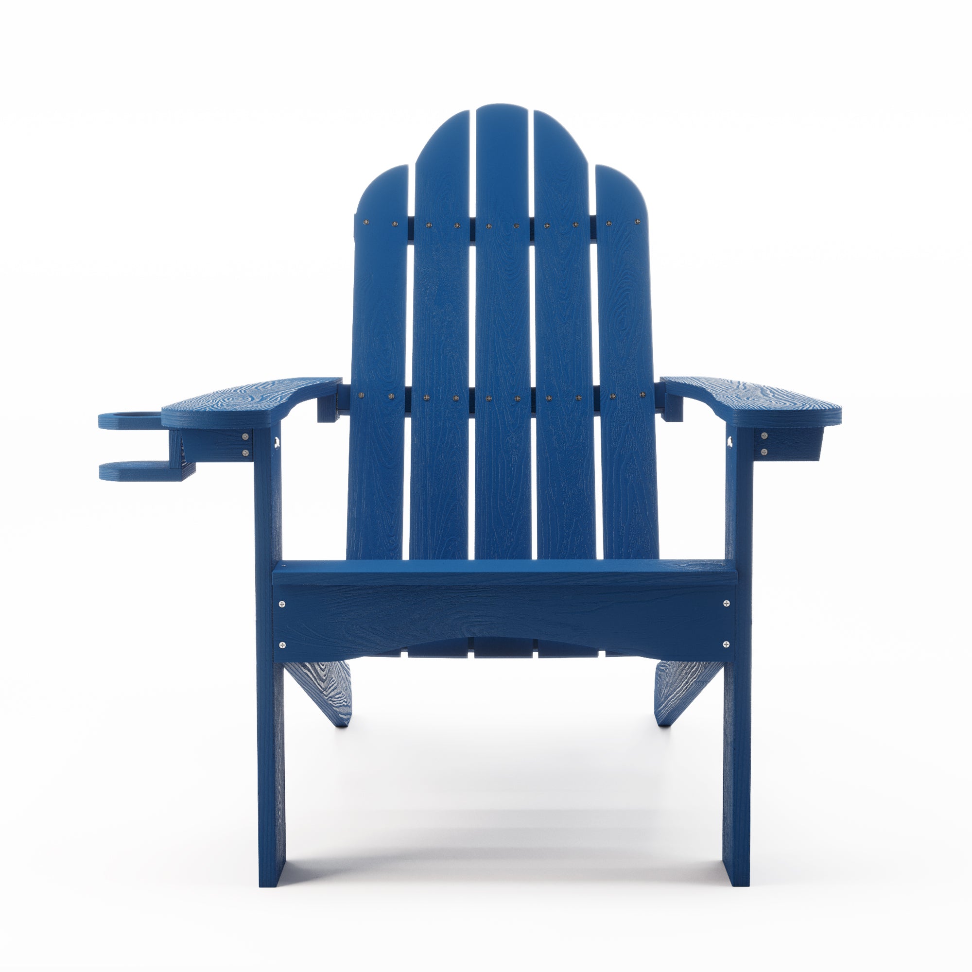 Amanda Non-foldable Adirondack Chair with Cup Holder
